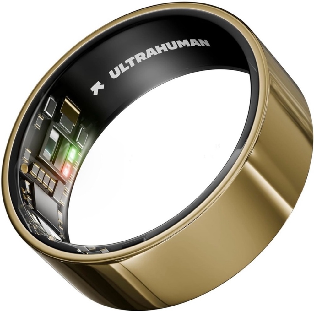 Ultrahuman Smart Ring - Gold, Size 8 - Like New